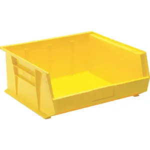 QUANTUM STORAGE SYSTEMS QUS250YL Hang And Stack Bin 14-3/4 Inch Length Yellow | AF4RZJ 9HZ56