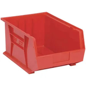 QUANTUM STORAGE SYSTEMS QUS255RD Hang/stack Bin 16l x 11w Red | AF3QTU 8C332