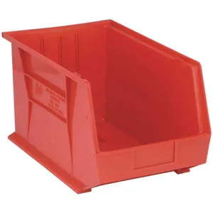 QUANTUM STORAGE SYSTEMS QUS260RD Hang/stack Bin 18l x 11w Red | AF3QUF 8C480