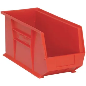 QUANTUM STORAGE SYSTEMS QUS265RD Hang And Stack Bin 18 Inch Length 8-1/4 Inch Width | AF4JDC 8XZU5