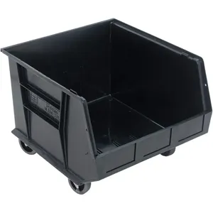 QUANTUM STORAGE SYSTEMS QUS275MOBBK Mobile Bin 18 Inch Length 16-1/2 Inch Width Black | AC6HTR 33Z341