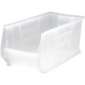 QUANTUM STORAGE SYSTEMS QUS953CL Bin 23-7/8 Inch Length 11 Inch Width 10 Inch H Clear | AE8XAQ 6GAP1