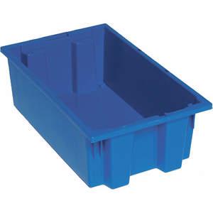 QUANTUM STORAGE SYSTEMS SNT180BL Nest And Stack Container 18 Inch Length Blue | AF3UHX 8D901