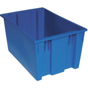 QUANTUM STORAGE SYSTEMS SNT300BL Nest And Stack Container 29-1/2 Inch Blue | AF3UJL 8DA35