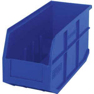 QUANTUM STORAGE SYSTEMS SSB441BL Shelf Bin 6 Inch Width 7 Inch H Blue | AB7XCT 24K177