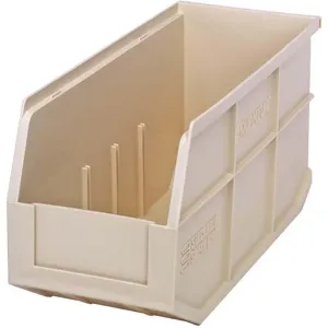 QUANTUM STORAGE SYSTEMS SSB441IV Shelf Bin 6 Inch Width 7 Inch H Ivory | AB7XBR 24K153