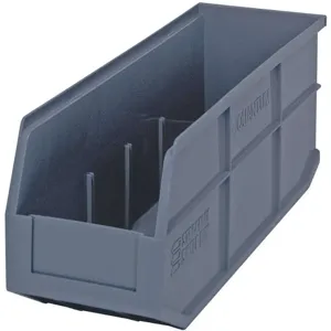 QUANTUM STORAGE SYSTEMS SSB461GY Shelf Bin 6 Inch Width 7 Inch H Gray | AB7XDU 24K202