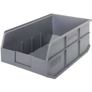 QUANTUM STORAGE SYSTEMS SSB465GY Shelf Bin 11 Inch Width 7 Inch H Gray | AB7XDW 24K204