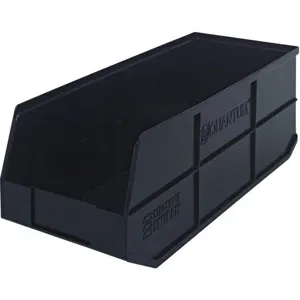 QUANTUM STORAGE SYSTEMS SSB483BK Shelf Bin 8-1/4 Inch Width 7 Inch H Black | AB7XEV 24K226