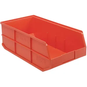 QUANTUM STORAGE SYSTEMS SSB485OR Shelf Bin 11 Inch Width 7 Inch H Orange | AB7XFU 24K248