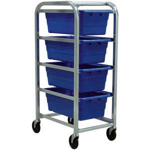 QUANTUM STORAGE SYSTEMS TR4-2516-8BL Cross Stack Tub Rack With 4 Tubs Blue | AC6HPP 33Z267