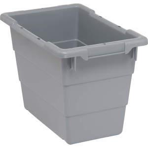 QUANTUM STORAGE SYSTEMS TUB1711-12GY Cross-stacking Bin 12 Inch H 17-1/4 Inch Length | AA3KGK 11M637