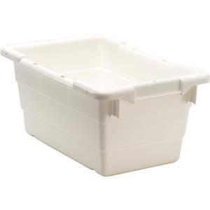 QUANTUM STORAGE SYSTEMS TUB1711-8WT Cross-stacking Bin 8 Inch H 17-1/4 Inch Length | AA3KGP 11M641