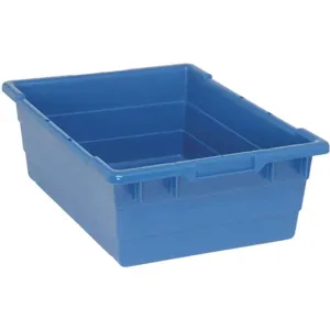 QUANTUM STORAGE SYSTEMS TUB2417-8BL Cross-stacking Bin 8 Inch H 23-3/4 Inch Length | AA3KGU 11M645