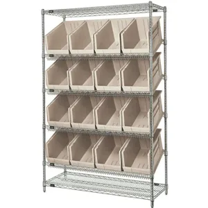 QUANTUM STORAGE SYSTEMS WRSL6-74-1848-260IV Bin Shelving 74 Inch Height 48 Inch W | AG6WGM 49H230