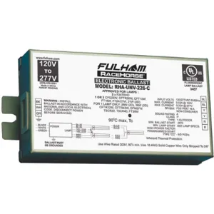 FULHAM RHA-UNV-226-C Cfl Ballast Electr 120 - 277v 5-1/16inl | AG4ZLY 35JE74