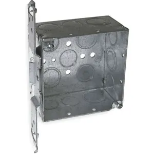 RACO 235 Electrical Box Square With Ts Bracket | AB3FGV 1RVU5