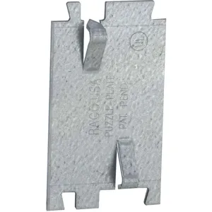 RACO 2712R Cable Protection Plate 2.75 Inch Length | AA8QFW 19L542