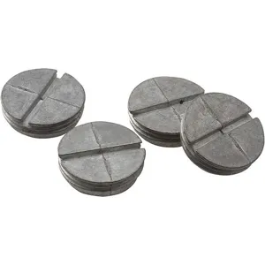 RACO 5270-0 Closure Plug Die-cast Zinc 0.75 Inch - Pack Of 4 | AC4WQV 30UJ95