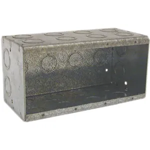 RACO 698 Electrical Masonry Box 89.8 Cu Inch 4 Gang | AB9HKH 2DDA3