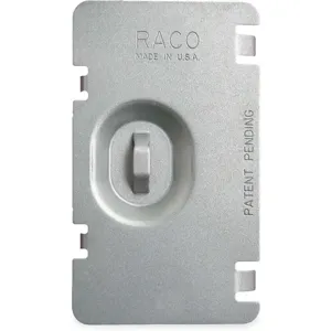 RACO 701F Plaster Ring Cover Flat Single Gang | AB9HHE 2DCU3