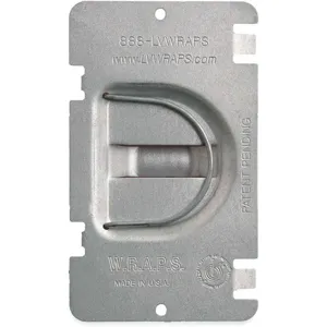 RACO 701FD Plaster Ring Cover Flat Single Gang | AB9HHK 2DCU8