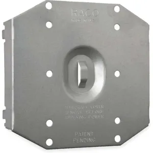 RACO 702R Plaster Ring Cover Raised 2 Gang | AB9HHD 2DCU2