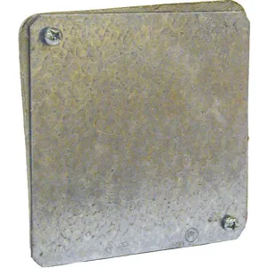 RACO 762 Blank Cover 4 Inch Square Plenum | AB9HLQ 2DDE3