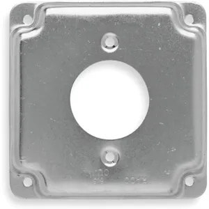 RACO 812C Cover 4 x 4 20 A Receptacle 1.594 Inch Diameter | AE2ZBU 5AA29