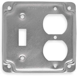 RACO 906C Cover 4 x 4 Duplex And Toggle Switch | AE2ZBX 5AA32