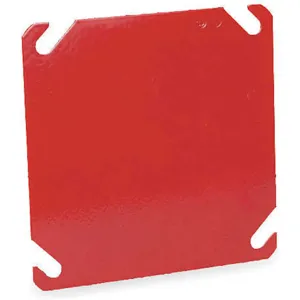 RACO 911-8 Blank Cover 4 Inch Red | AB9HGU 2DCT2