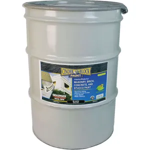 RAE 9612-55 Masonry Stucco Paint Black 55 Gallon | AF6JAQ 19NY69