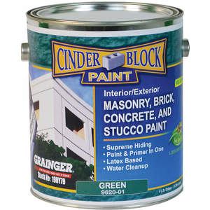 RAE 9620-01 Masonry Stucco Paint Green 1 Gallon | AF6JBB 19NY79
