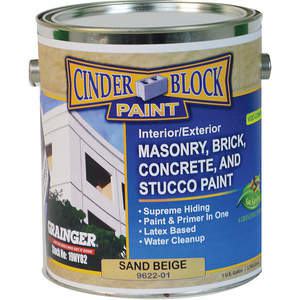 RAE 9622-01 Masonry Stucco Paint Beige 1 Gallon | AF6JBE 19NY82