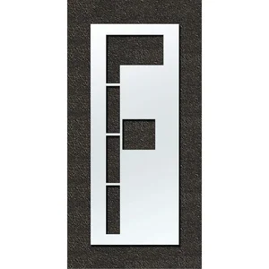 RAE STL-108-F108F Airport Pavement Stencil F 108 Inch | AH2JVE 29EN73