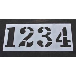 RAE STL-116-F6100 Athletic Stencl Track Field 36 Zoll 1/16 | AA8GJF 18E799
