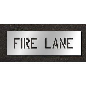 RAE STL-116-70431 Pflasterschablone Fire Lane 4 Zoll | AH2JDZ 29EK43
