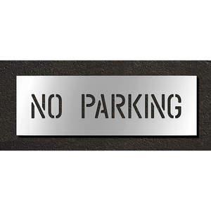 RAE STL-116-70432 Straßenbelag-Schablone „Parken verboten“ 4 Zoll | AH2JEA 29EK44