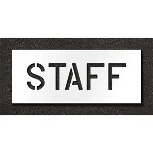 RAE STL-116-70613 Pavement Stencil Staff 6 Inch | AH2JER 29EK59