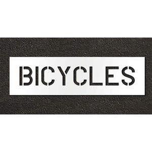 RAE STL-116-70618 Pavement Stencil Bicycle 6 Inch | AH2JEX 29EK64