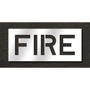 RAE STL-116-71001 Pflasterschablone Feuer 10 Zoll | AH2JFV 29EK85