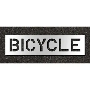 RAE STL-116-71018 Pavement Stencil Bicycle 10 Inch | AH2JGN 29EL03