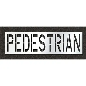 RAE STL-116-72425 Pavement Stencil Pedestrian 24 Inch | AH2JMN 29EM19