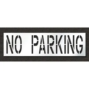 RAE STL-116-72432 Pavement Stencil No Parking 24 inch | AH2JMW 29EM26