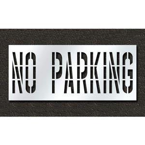 RAE STL-116-73632 Straßenbelag-Schablone „Parken verboten“ 36 Zoll | AH2JPK 29EM62