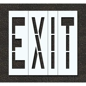 RAE STL-116-79605 Pavement Stencil Exit 96 Inch | AH2JRR 29EN15