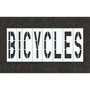 RAE STL-116-74818 Pavement Stencil Bicycles 48 Inch | AH2JQJ 29EM84