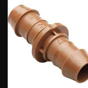 RAIN BIRD BC50-4PK Coupling 1/2 Inch Tubing Brown Plastic - Pack Of 4 | AB9PXT 2EMC5