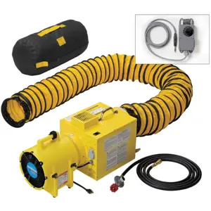 RAMFAN ED7125-HT In Line Heater System, For Emergency Tent/Shelter Heating | CL6VMX