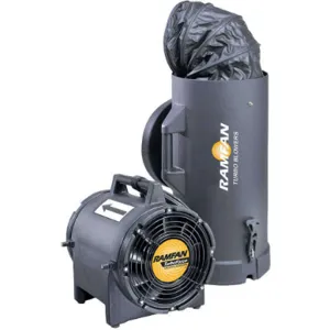 RAMFAN EF7015 Confined Space Fan Axial Explosion-proof 8 Inch 1/3 Hp | AF4MKE 9CH44